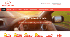 Desktop Screenshot of carhouseaustralia.com.au